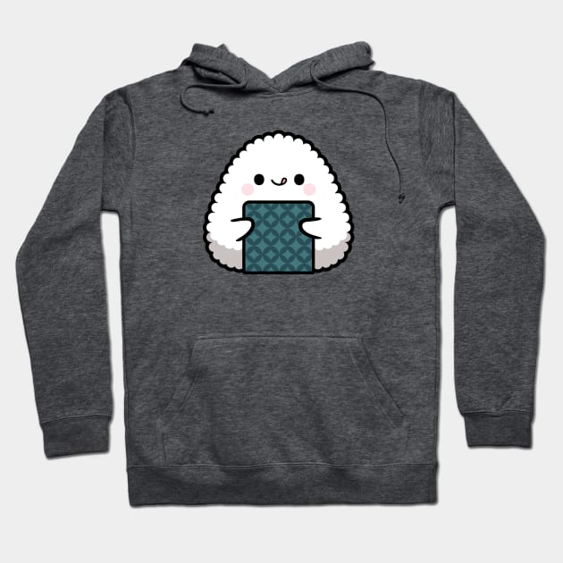 Onigiri Kawaii Hoodie by kudasai